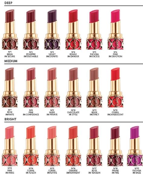 ysl lipstick brown|ysl lipstick color chart.